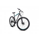 Horský bicykel ROMET RAMBLER R7.4 2024 M Grafitovo-strieborno-tyrkysová